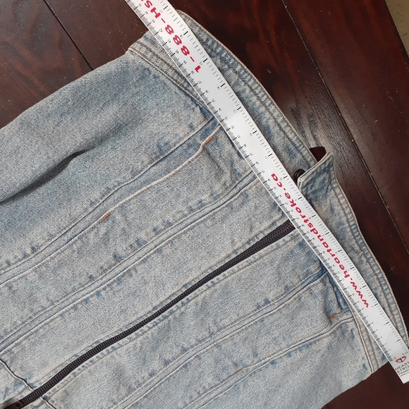 L*EXTRA 25% OFF* GAP Mandarin Collar Denim Jacket - Picture 6 of 12